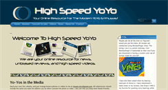 Desktop Screenshot of highspeedyoyo.com